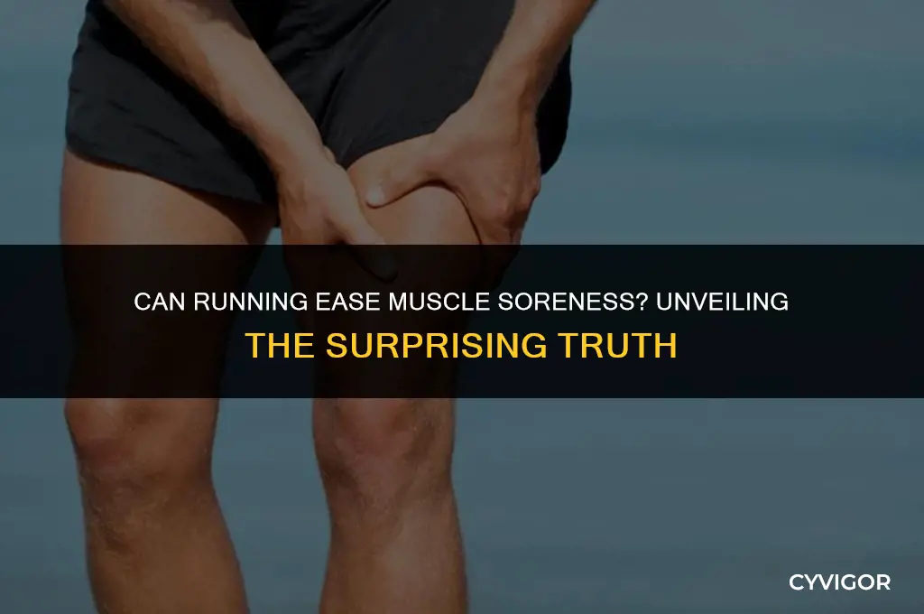 is running good for sore muscles