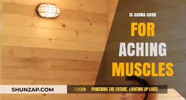 Soothing Sore Muscles: The Surprising Benefits of Sauna Therapy