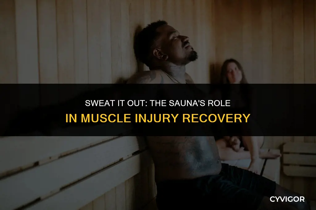 is sauna good for muscle injury