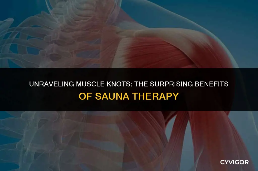 is sauna good for muscle knots