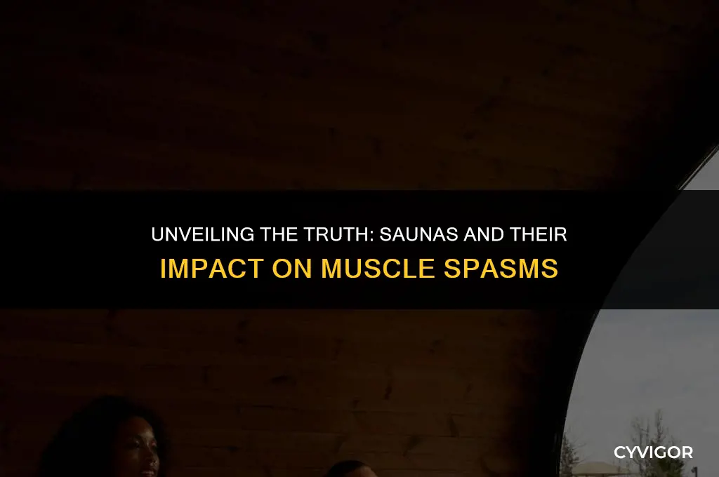 is sauna good for muscle spasms