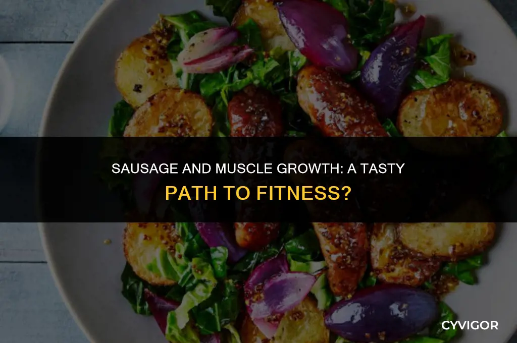 is sausage good for muscle growth