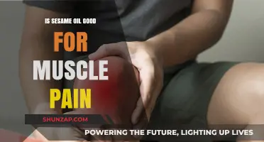 Sesame Oil for Muscle Pain: Natural Relief or Myth?