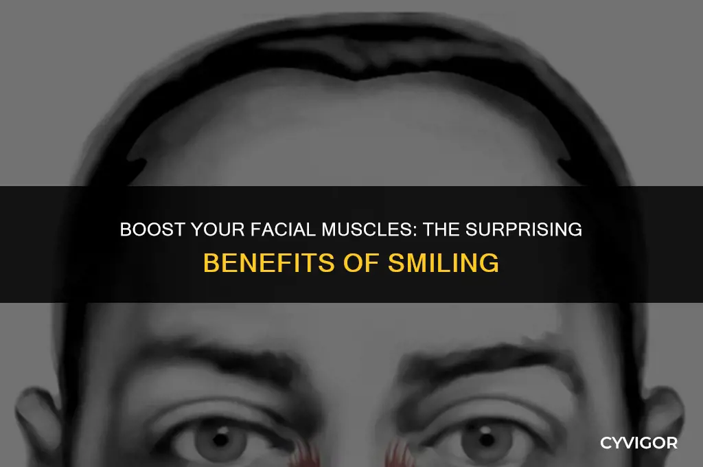 is smiling good for your face muscles