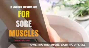 Soothing Sore Muscles: The Benefits of Hot Water Soaks