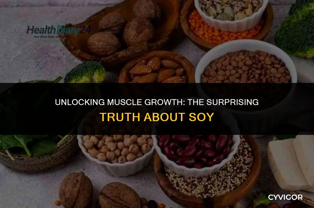 is soy good for muscle growth