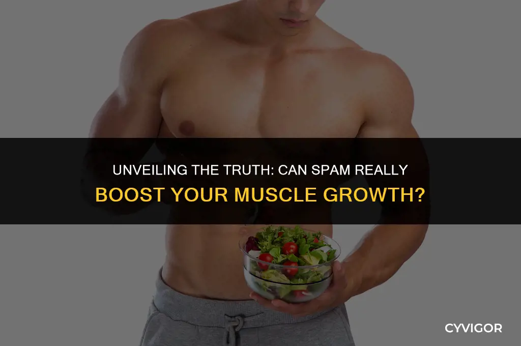 is spam good for muscles