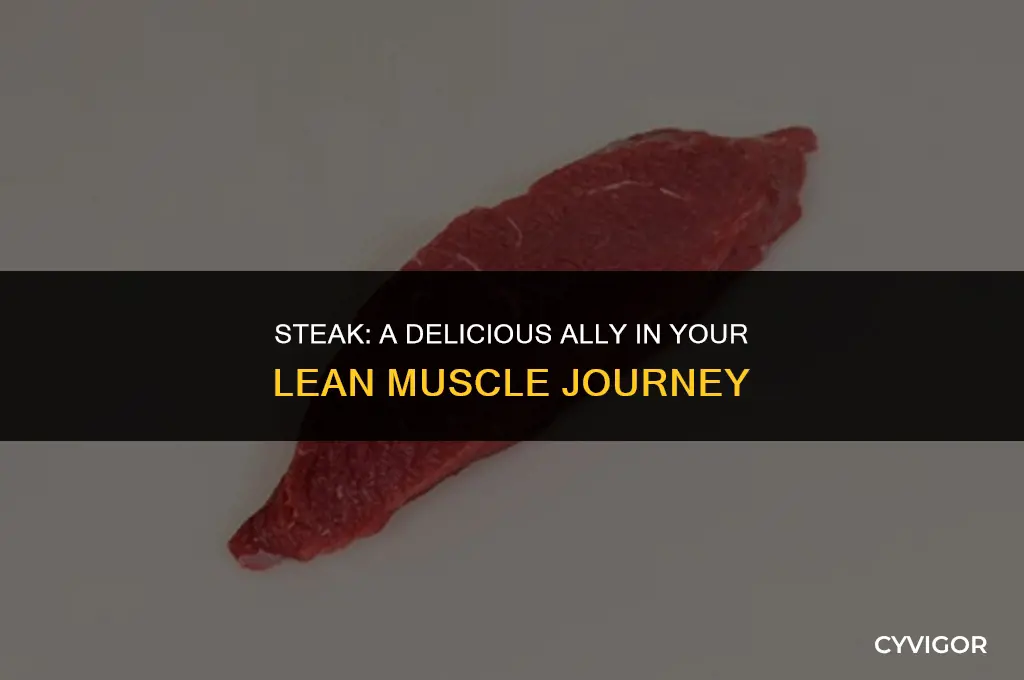 is steak good for lean muscle