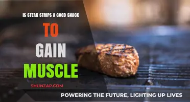 Steak Strips for Muscle Gain: A Smart Snack Choice?