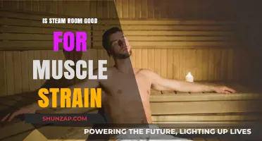 Unwinding Muscle Strain: The Benefits of Steam Rooms Revealed
