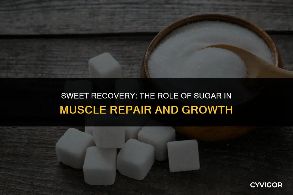 is sugar good for muscle recovery