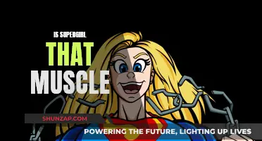The Muscular Might of Supergirl