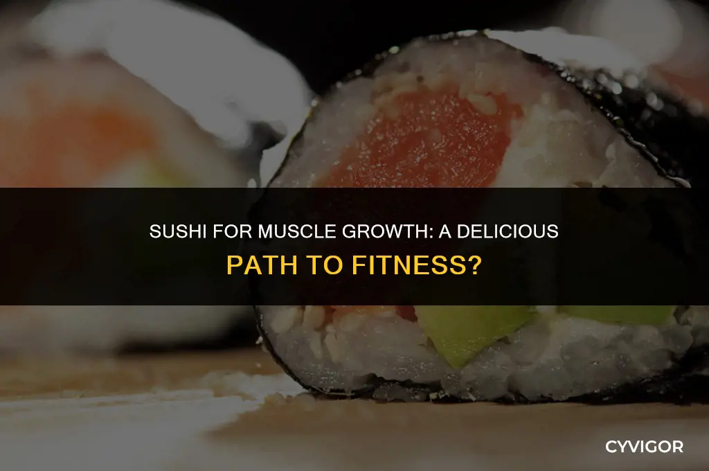 is sushi good for muscle growth