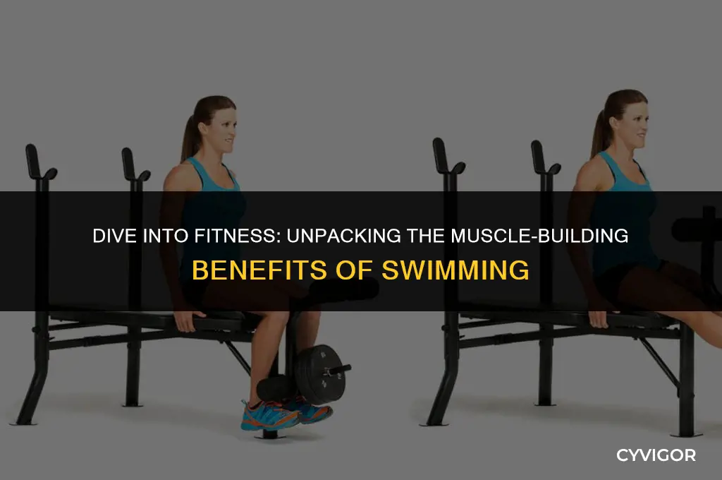 is swimming a good workout for muscle