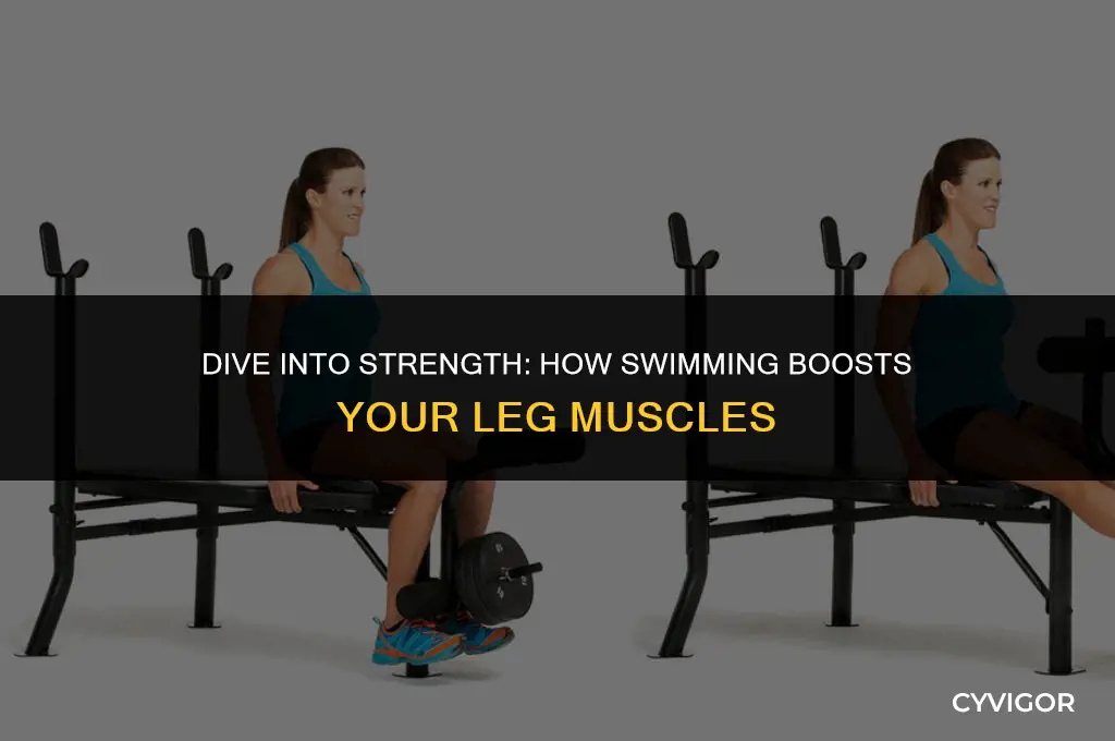 is swimming good for leg muscles