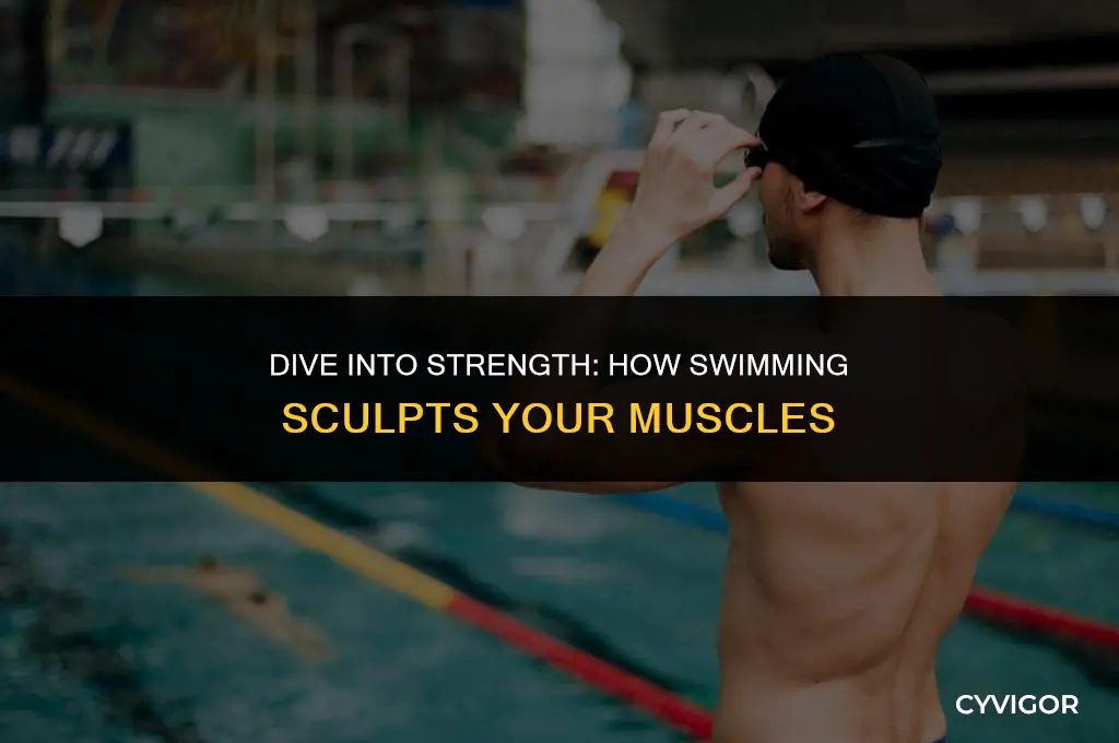 is swimming good for muscle mass