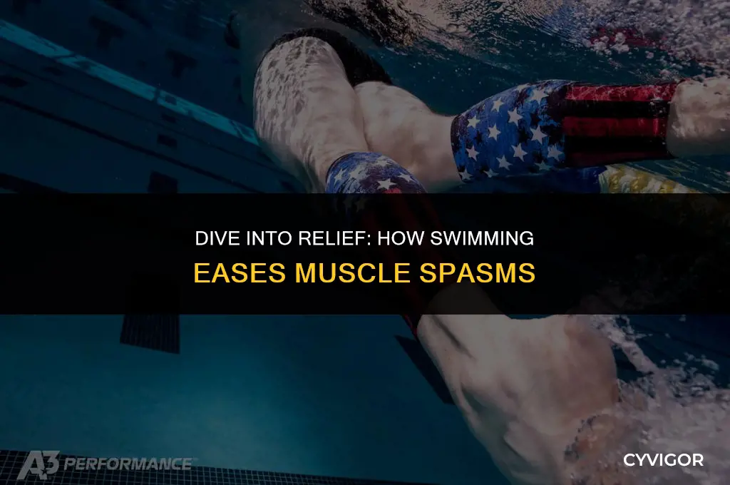 is swimming good for muscle spasms