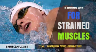 Dive into Recovery: How Swimming Eases Strained Muscles