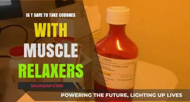 Combining Codeine and Muscle Relaxers: Potential Risks and Safety Concerns