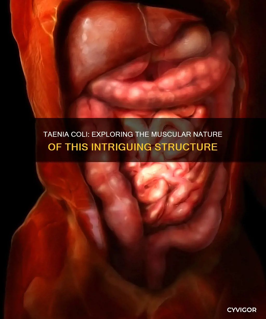 is taenia coli a muscle