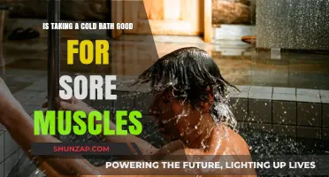 Chill Therapy: Can Cold Baths Ease Sore Muscles?