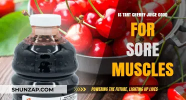 Soothe Your Sore Muscles: The Surprising Benefits of Tart Cherry Juice