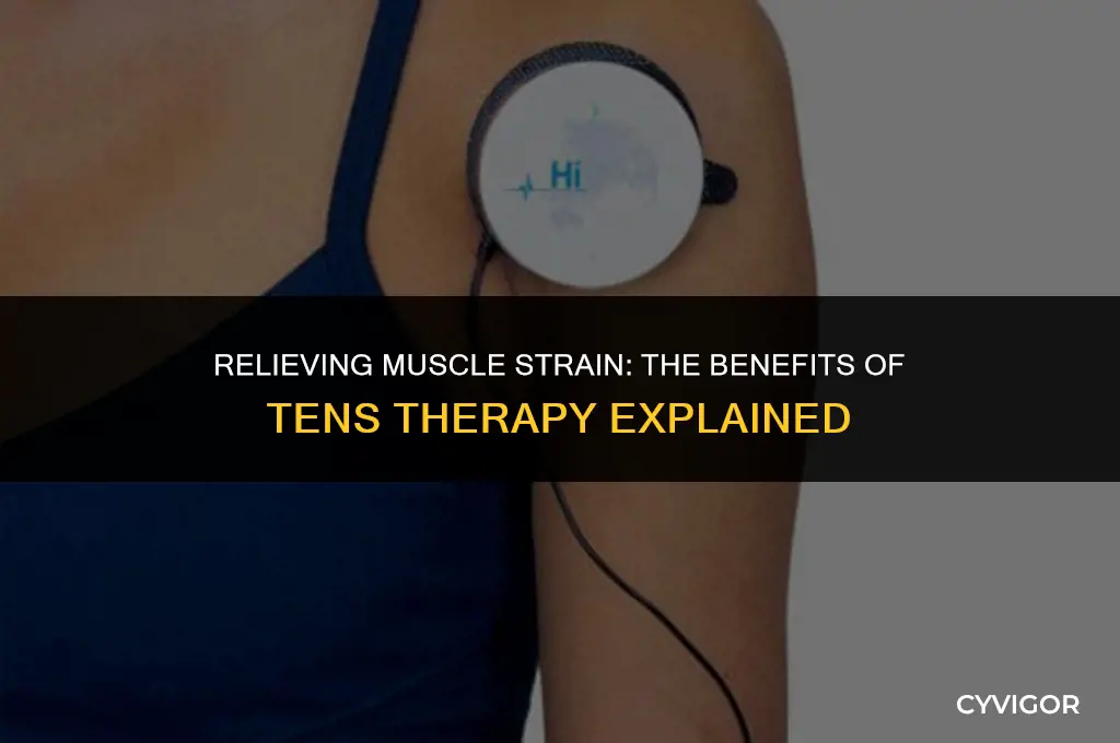 is tens good for muscle strain