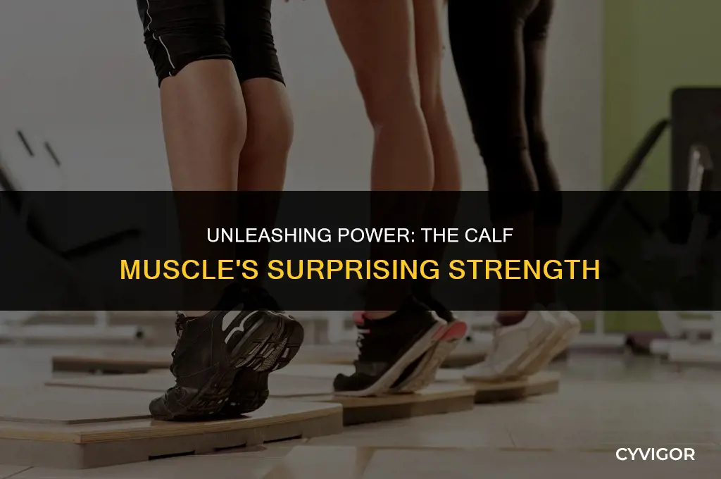 is the calf the strongest muscle