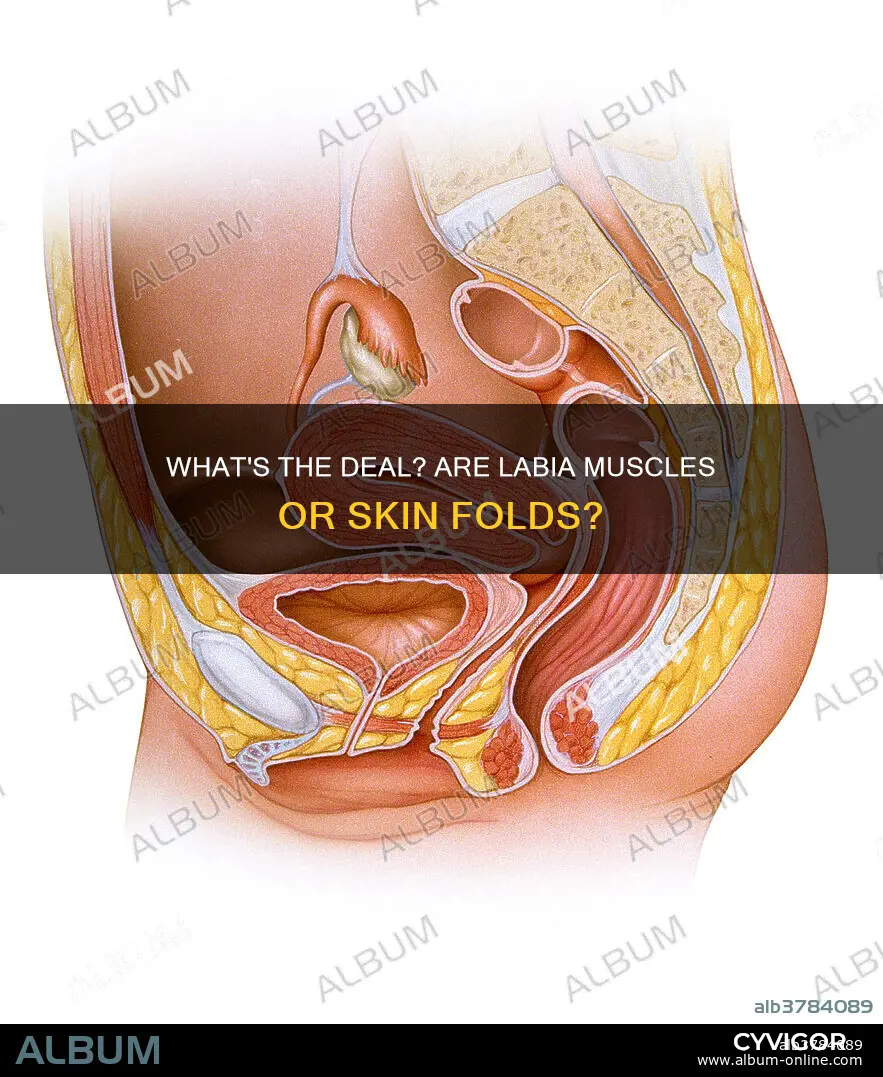 is the labia a muscle