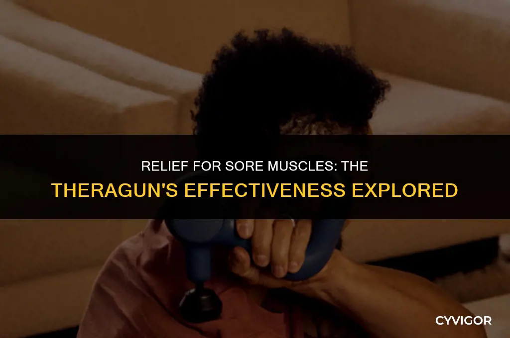 is theragun good for sore muscles