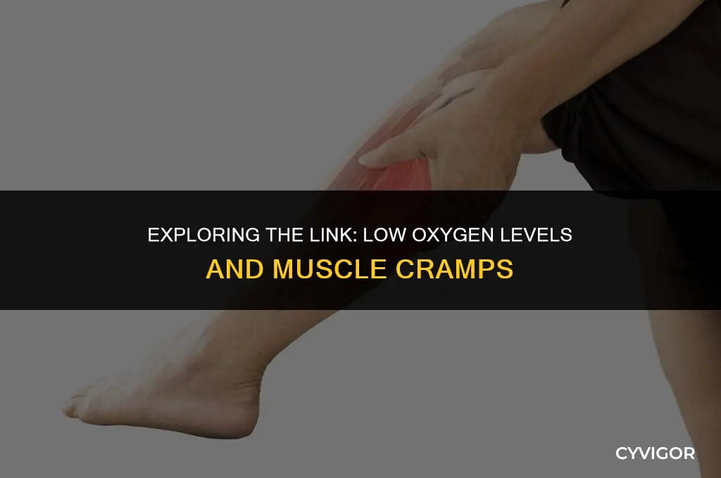 is there a connection between low oxygen and muscle cramps