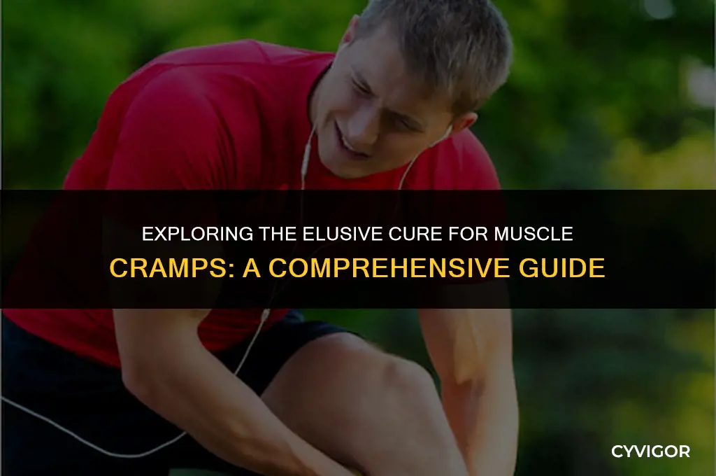 is there a cure for muscle cramps