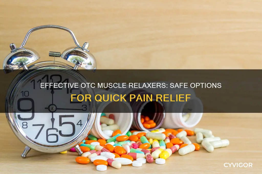 is there a good over the counter muscle relaxer