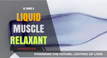 Liquid Muscle Relaxants: Exploring Options for Effective Pain Relief