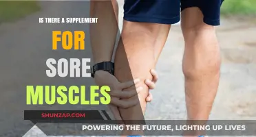 Relieve Muscle Soreness: Discover Effective Supplements for Faster Recovery