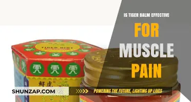 Tiger Balm for Muscle Pain: Effective Relief or Just a Myth?