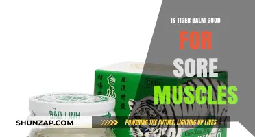 Tiger Balm for Sore Muscles: Effective Relief or Just Hype?