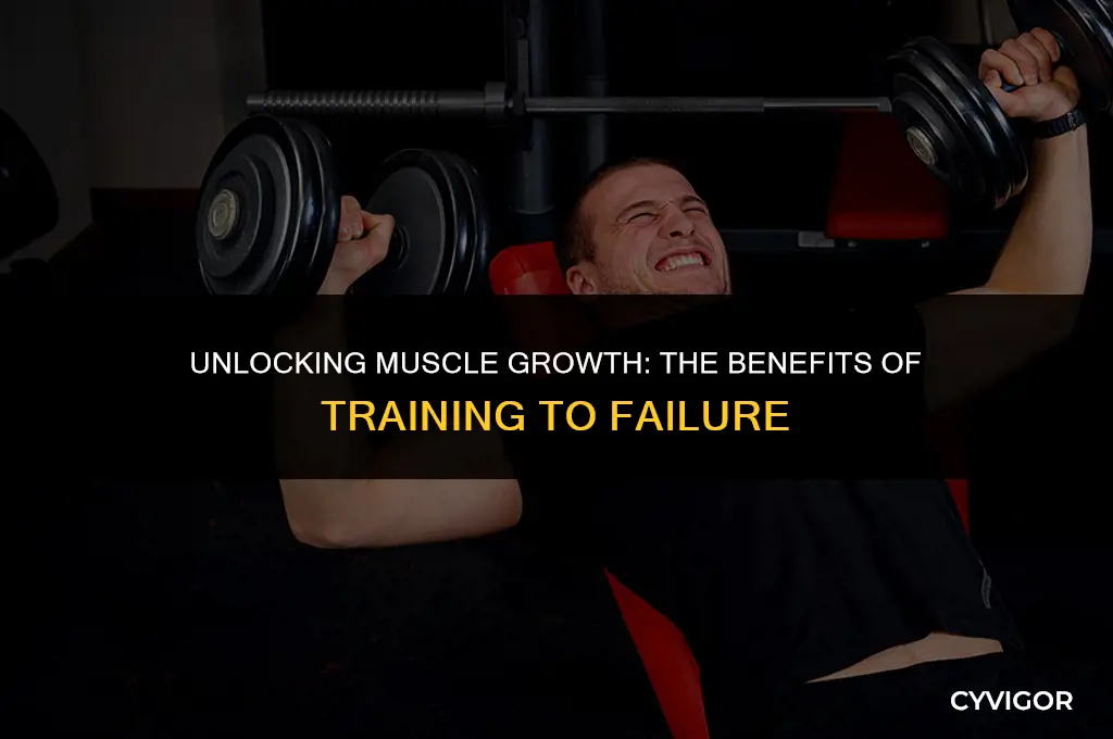 is training to failure good for muscle growth