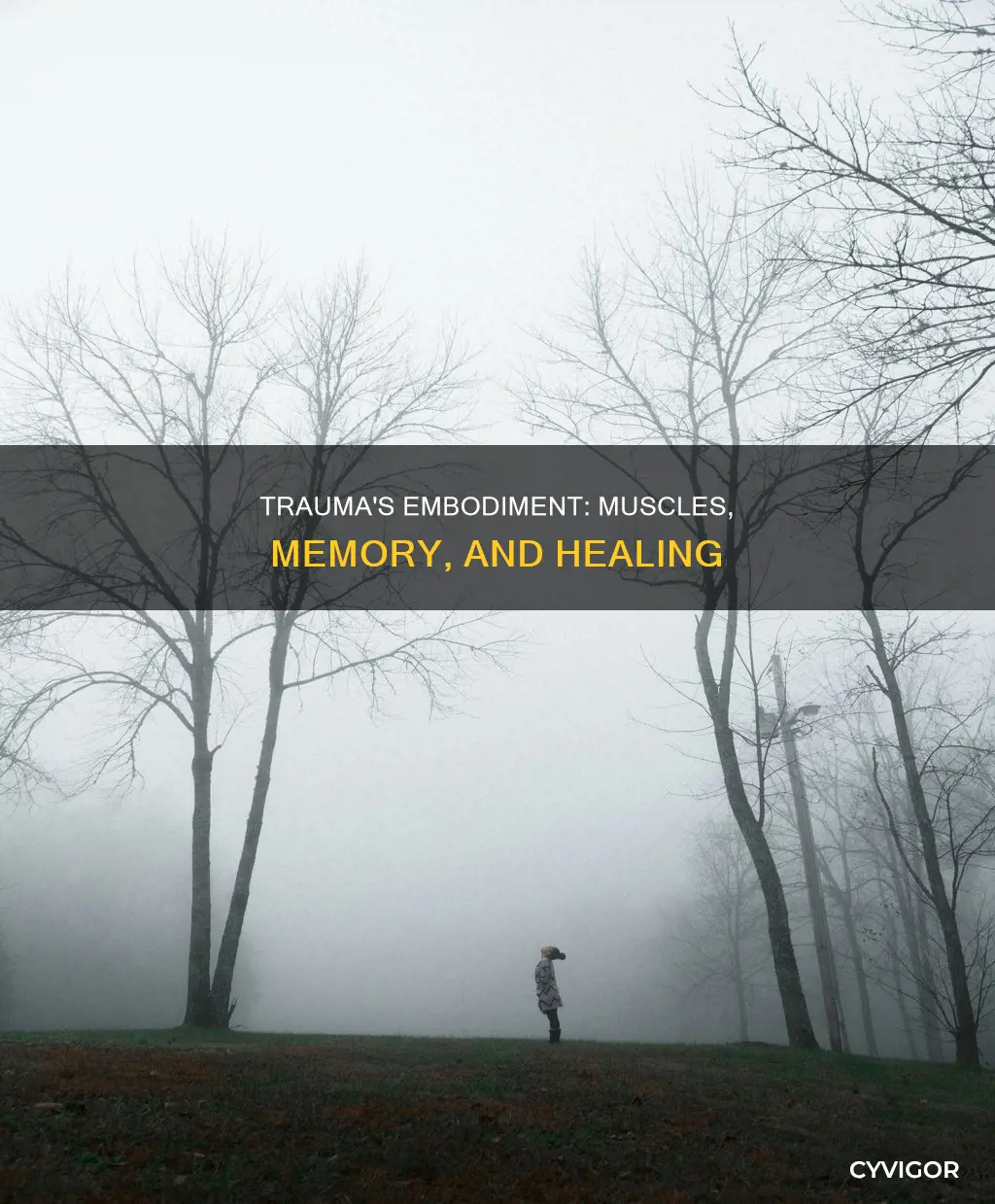 is trauma stored in muscles