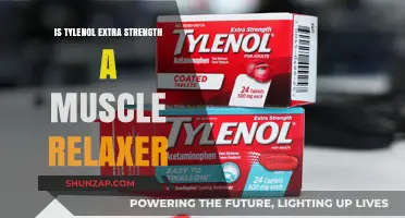 Is Tylenol Extra Strength a Muscle Relaxer? Facts Revealed