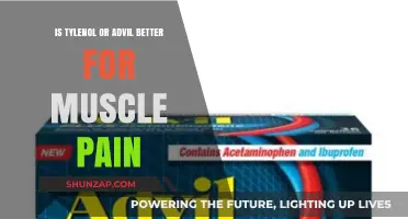 Tylenol vs. Advil: Which Works Best for Muscle Pain Relief?
