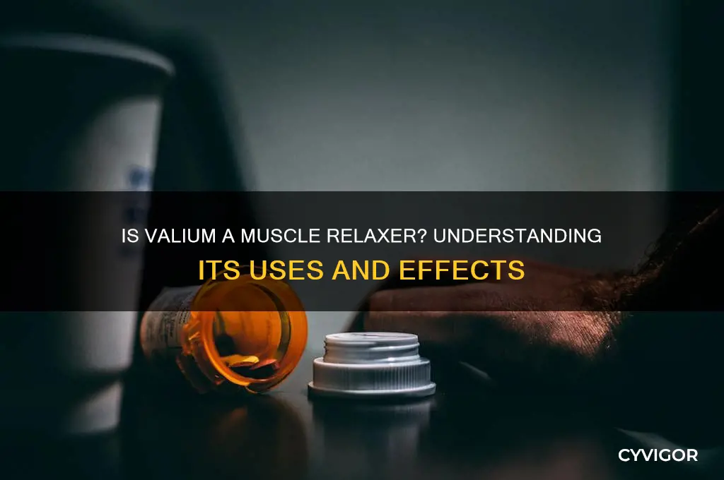 is valium a muscle relaxer