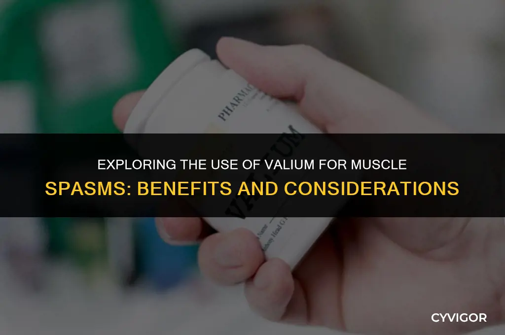 is valium good for tight muscles
