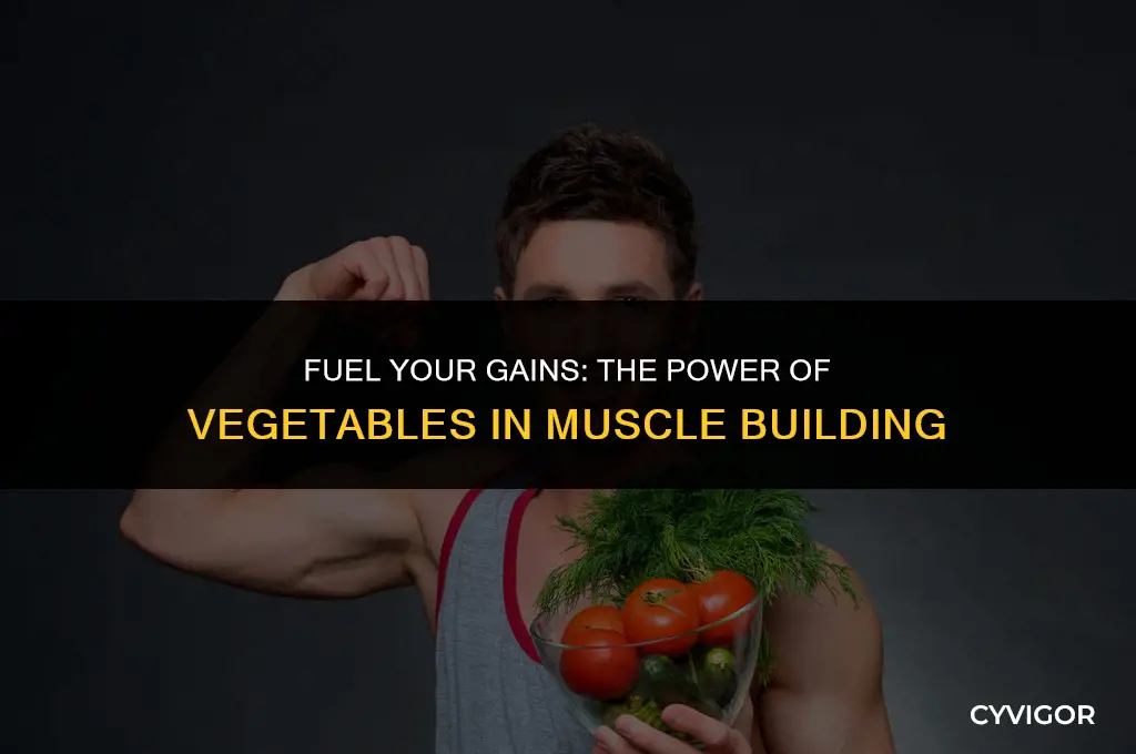 is vegetable good for muscle