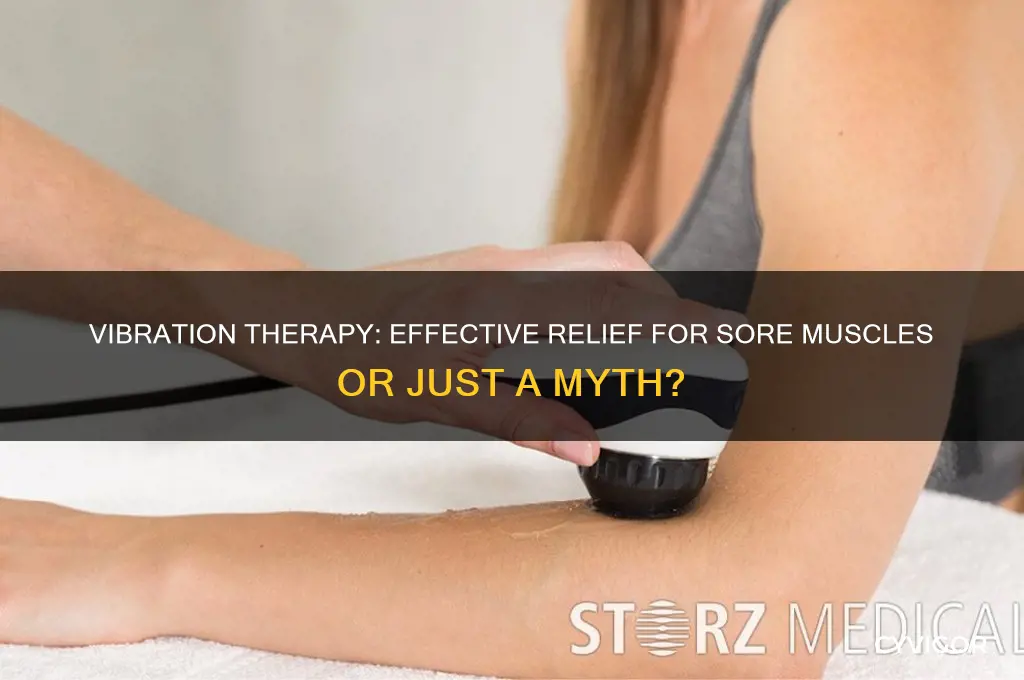 is vibration good for sore muscles