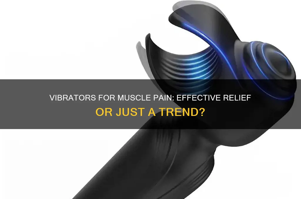 is vibrator good for muscle pain