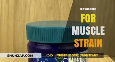 Relieving Muscle Strain: The Benefits and Uses of Vicks