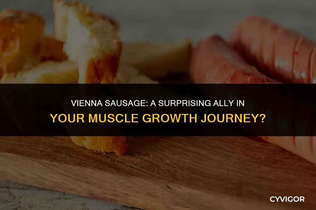 is vienna sausage good for muscle growth