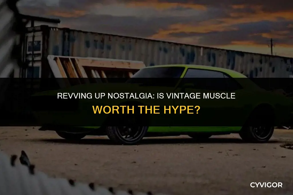 is vintage muscle a good product