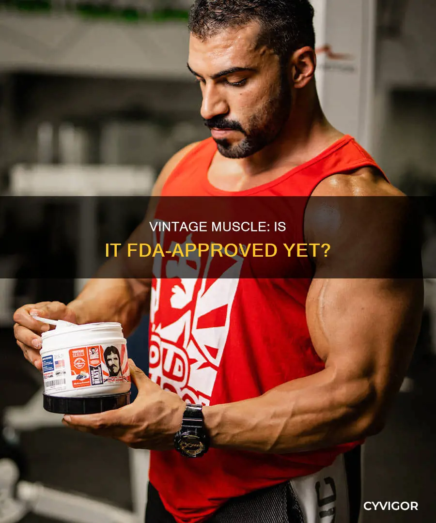 is vintage muscle fda approved